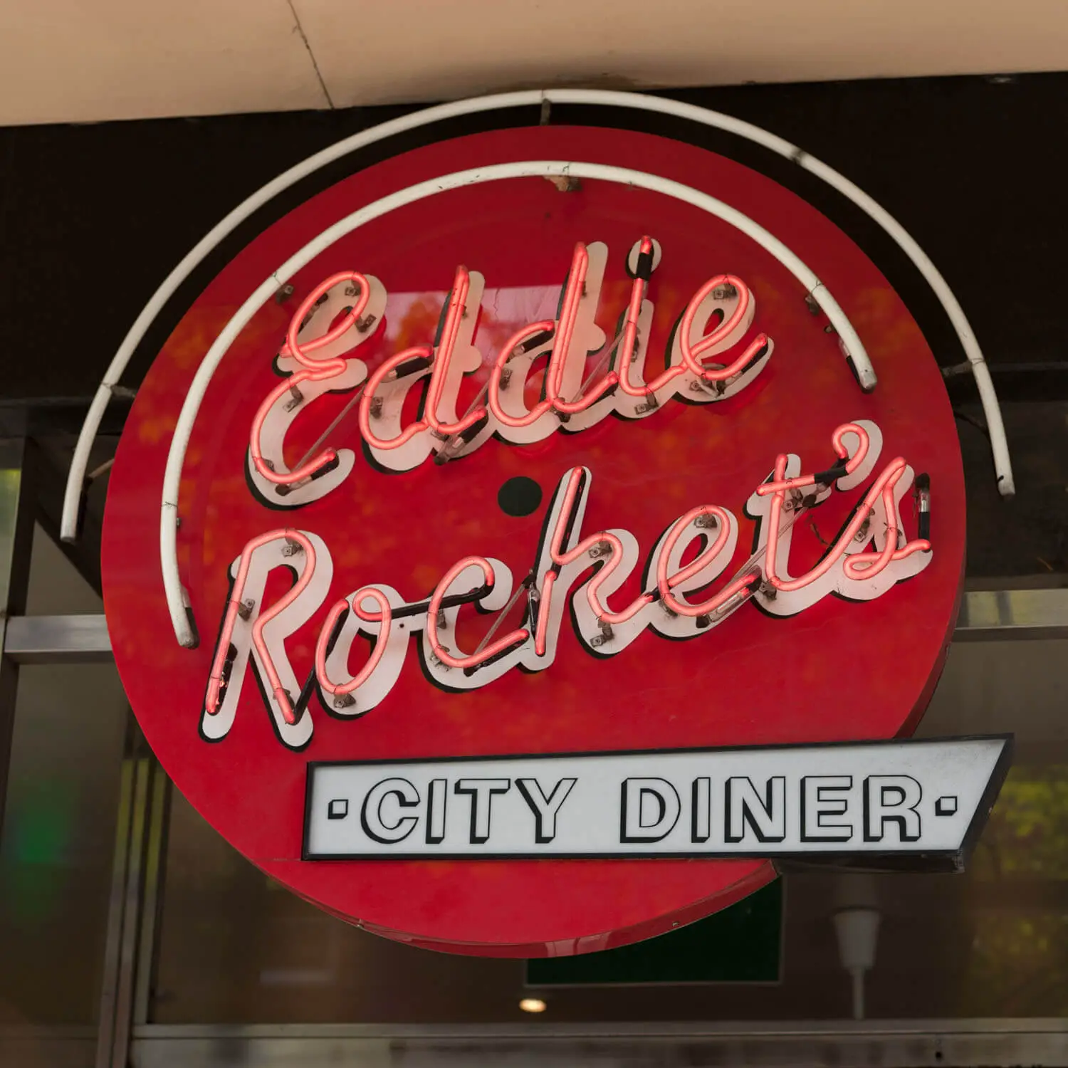 City Diner - Un autre exemple de la façon dont un sujet rond s'intègre naturellement dans un cadre carré